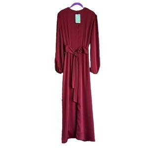 Elegant Women's Evening Dress With Wrap Effect Size L